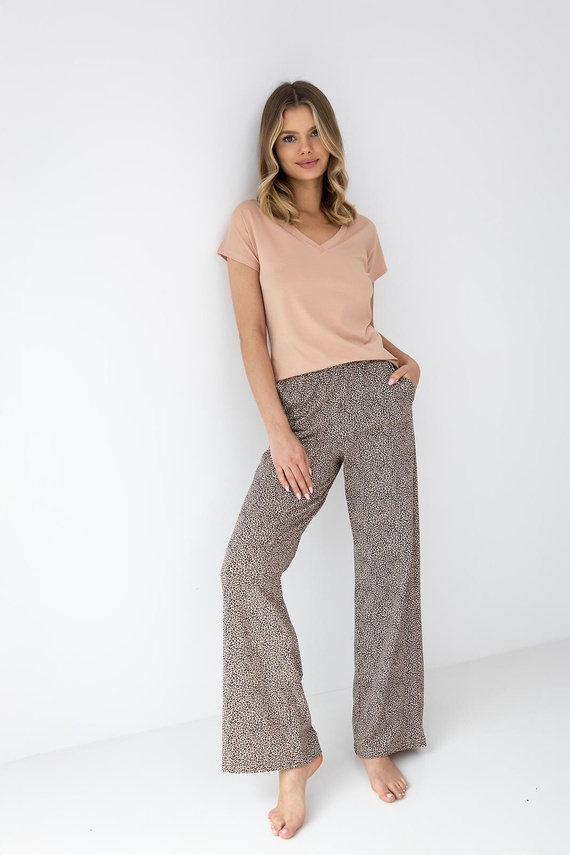 Pigiama da donna Liana Sensis - manica corta e pantalone lungo in bambù | Comfort premium