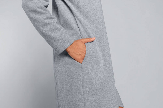 Grafi Vestaglia da donna con cerniera Moda italiana - melange