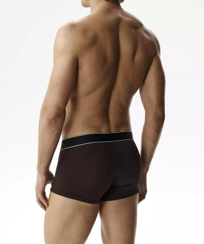 Boxer da uomo Atlantic Magic Pocket 2MH-1200 A2 2 pezzi verde-marrone – push-up cotone