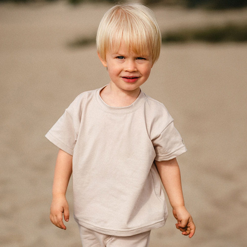 T-shirt bambino oversize Eevi Simply Comfy 100% cotone