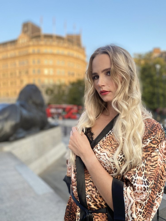 417 Valentina vestaglia da donna Forex - beige