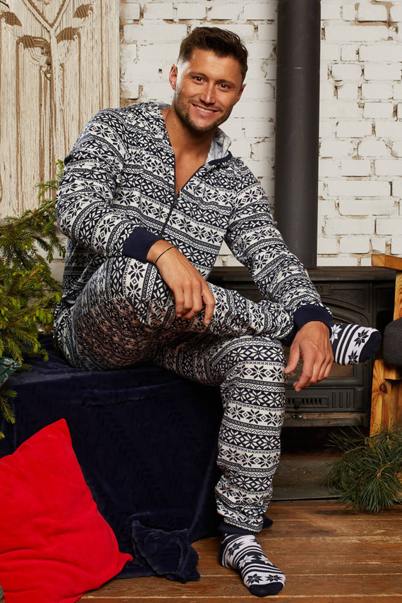 Alaska Tuta da uomo Moda italiana - blu navy