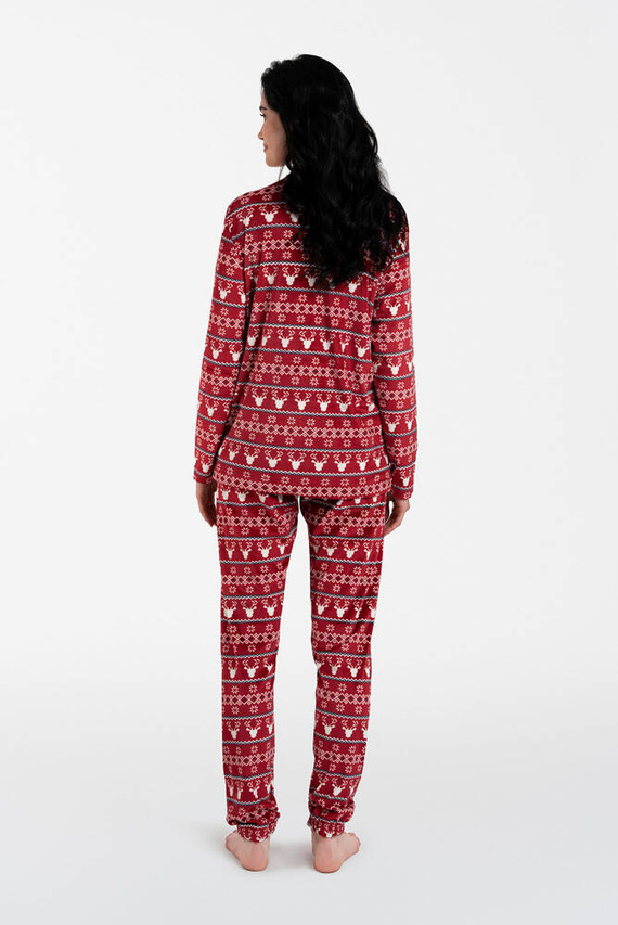 Iceland Fleece Set donna Moda italiana - stampa bordeaux