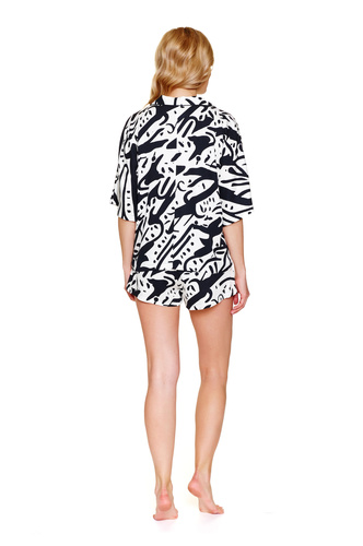 7310 Pigiama da donna Doctor Nap La Palma - set corto, 100% viscosa