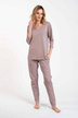Pigiama Betty Manica 3/4 cappuccino
