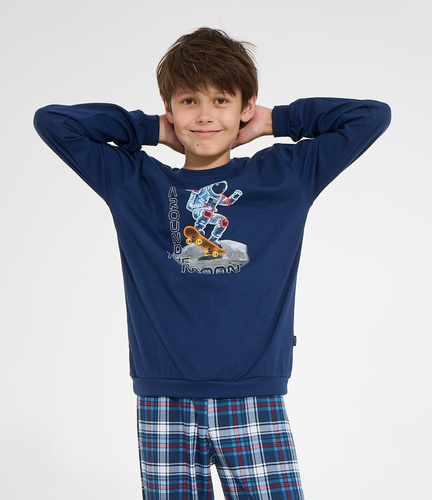 Pigiama bambino Cornette Young Boy 966/191 Astronaut 100% cotone