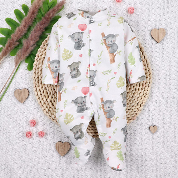 Tutina Nini 100% Sweet Koala cotone biologico per neonato