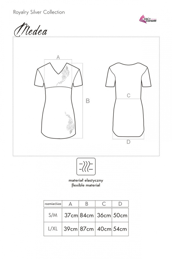 Medea LC 90351 LivCo Corsetti Moda chemise donna