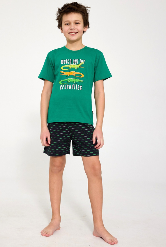 Pigiama da bambino Cornette Young Boy 790/125 Coccodrilli, 100% cotone
