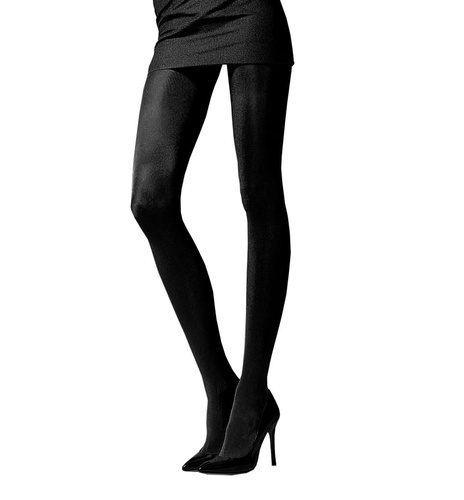 Knittex Brilliance collant 12161 50 den nero - lucentezza metallica, microfibra