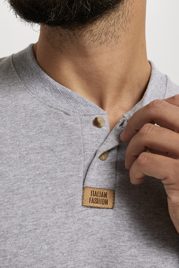 Set tuta Leader lunga. manica, lunghezza. pantaloni Moda Italiana - melange