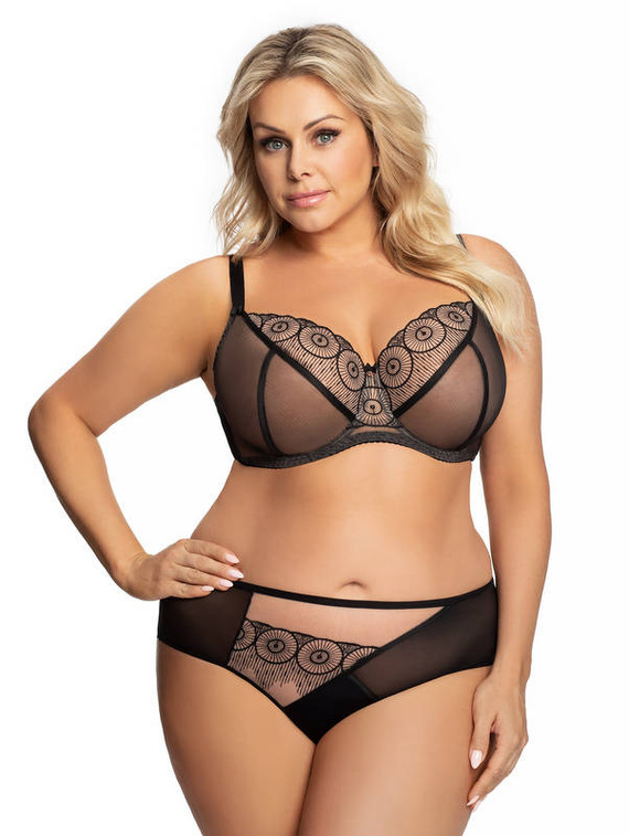 Gorsenia K 683 Lara Soft Bras - nero