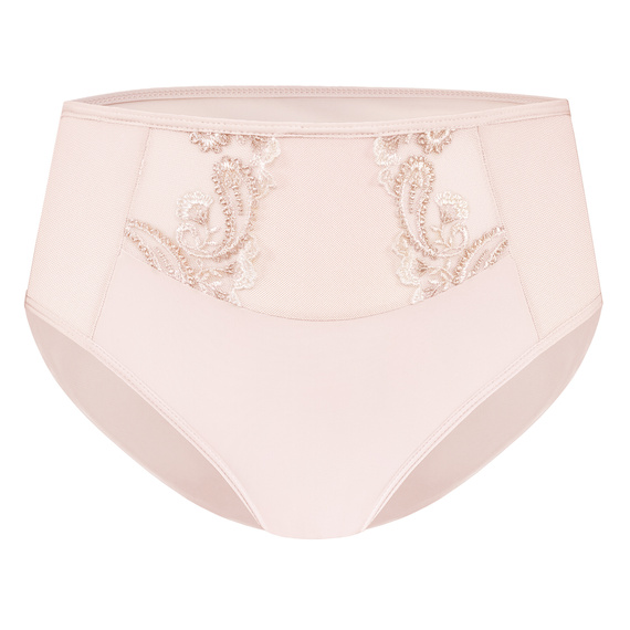 Mutandine da donna VF-474/469 - a vita alta, in pizzo, comfort Vena nudo
