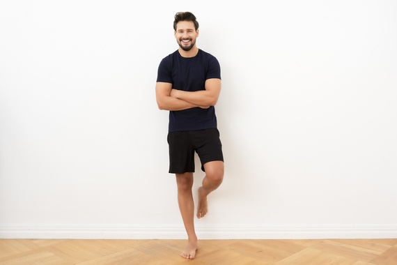 T-shirt a maniche corte Ikar Moda Italiana Uomo - blu navy