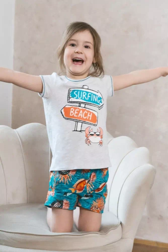 Oceania Pigiama bambina Moda italiana - melange/stampa