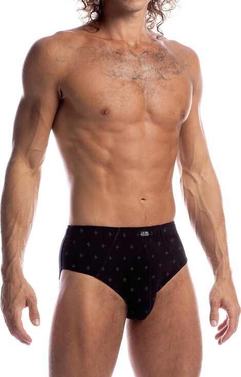 M-110 CL-27 Slip uomo Lama - cotone, 3 pezzi per confezione