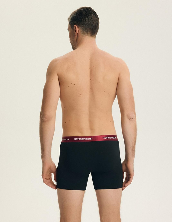 Bench Henderson 44540 nero-grafite – boxer da uomo 3 pezzi 93% cotone