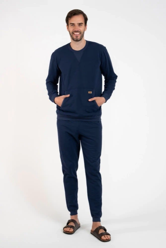 Fox Set tuta uomo Moda italiana - blu navy