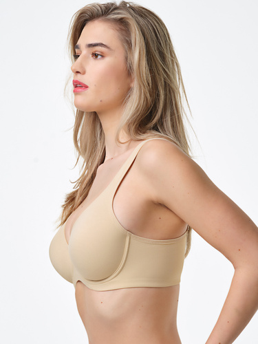 393 - reggiseno morbido, elegante e confortevole Spiman beige