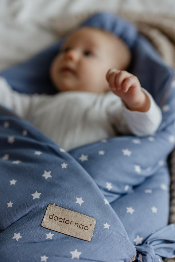 4460 Doctor Nap rotondo neonato in cotone reversibile