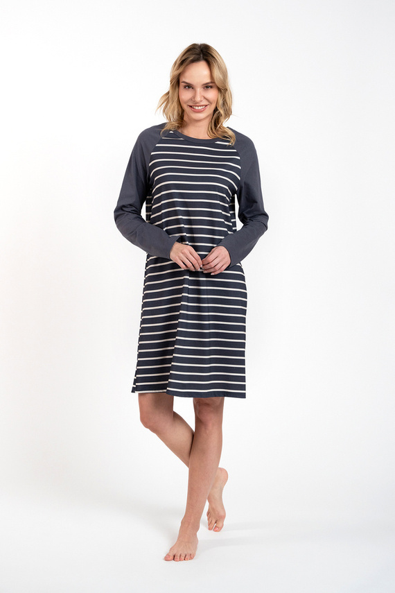 Camicia da notte Oda Moda italiana - stampa grafite