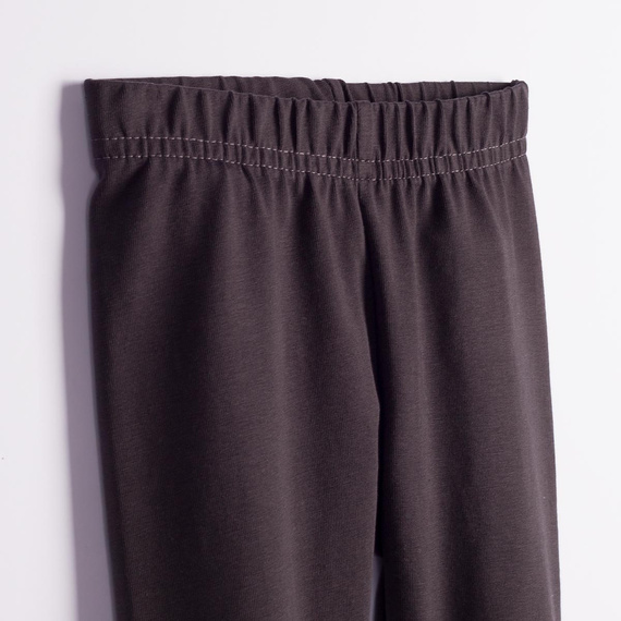 Nicol Tosia 225202 Leggings sottili da bambina in cotone grafite