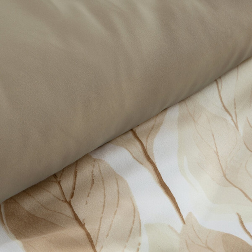 Biancheria letto Dafne Design 91 floreale reversibile morbida con zip