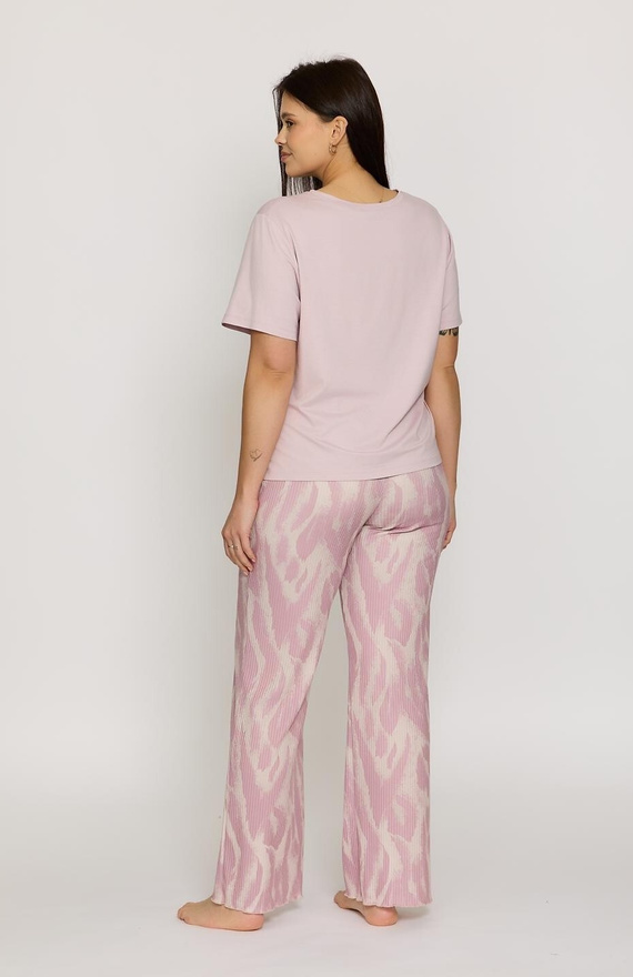 Pigiama donna Noa PW82 Mefemi by Nipplex in viscosa con pantaloni lunghi