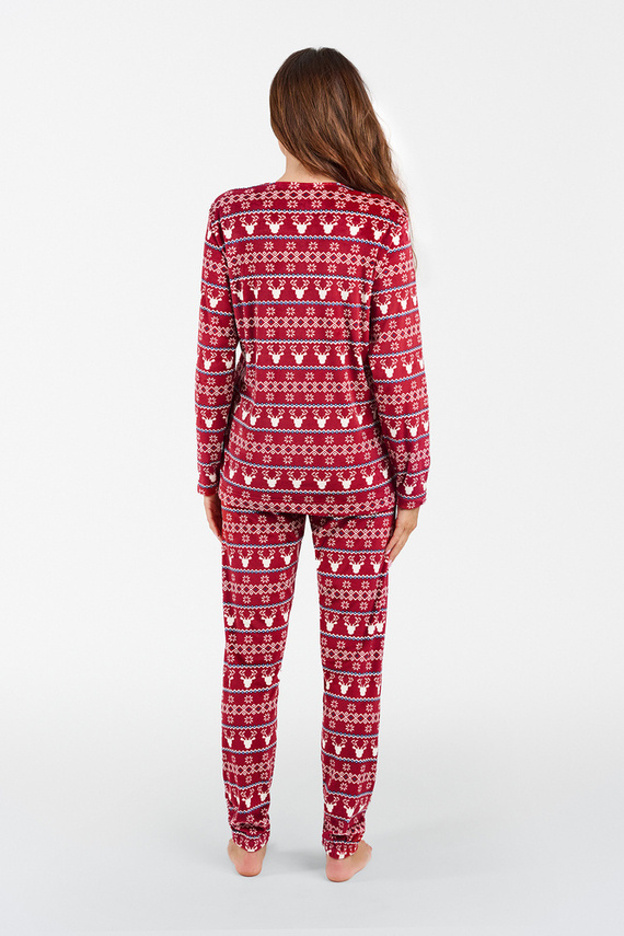 Iceland Fleece Set donna Moda italiana - stampa bordeaux