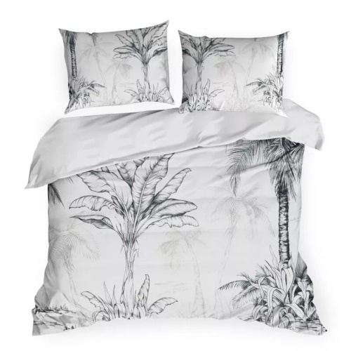 Eurofirany SPRING 104 completo letto 100% raso di cotone Oeko-Tex