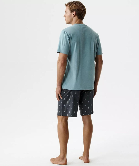 Pigiama uomo Atlantic NMP-402 cotone 100% corto comfort estivo