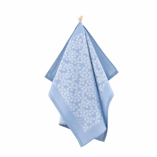 Ściereczka da cucina FLORES Zwoltex 50x70 cotone blu Ultrasoft 200 g/m²