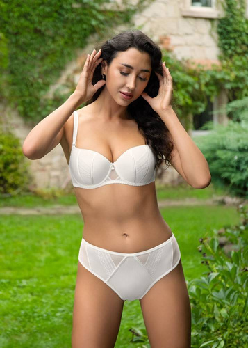 Gorsenia K 671/1 Martynika Reggiseno a balconcino - crema