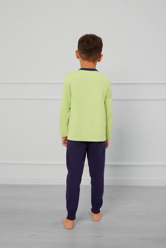 Pigiama Rex Boys Italian Fashion - verde lime/verde