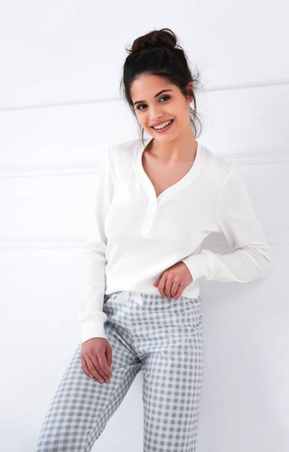 Pigiama da donna Desire Sensis - ecru