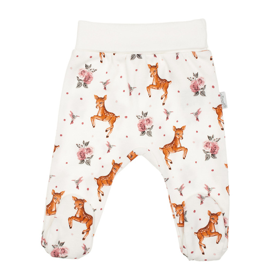 216009 Mezza nanna Lala Nicol - 100% cotone, stampa con sardine e rose