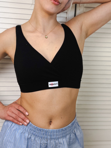 Milk&Love Mombri Klasyk reggiseno allattamento impermeabile black