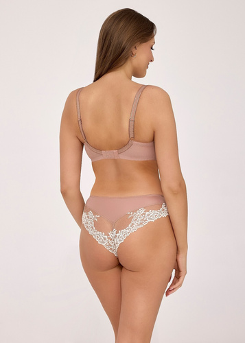 Reggiseno soft 2227 Macchiato Ava in pizzo morbido beige