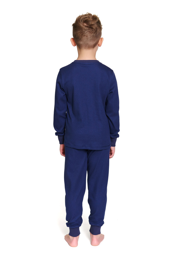 7351 Pigiama per bambini in cotone Doctor Nap - comfort classics - blu navy