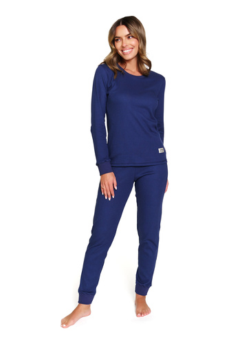 7349 Pigiama da donna Doctor Nap in cotone - comfort e classico - cosmos