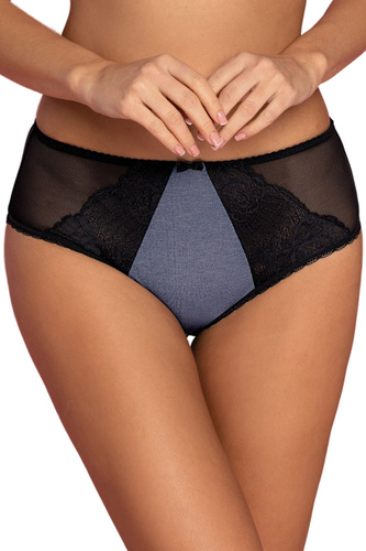 VF-438 Mutandine da donna Vena nero-jeans