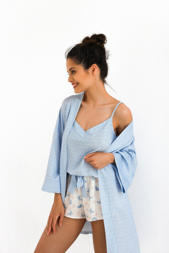 Vestaglia da donna Felicia Sensis - blu melange