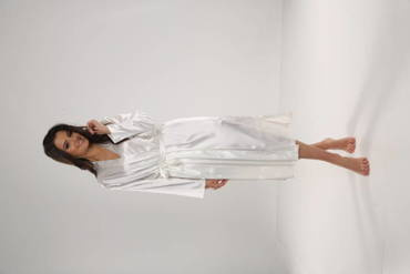 798 Vestaglia classica da donna Forex - perla