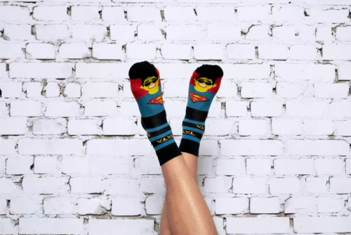 M41Z Super Dad Socks calze calzini moda italiana - blu navy/colori