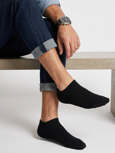 Calzini invisibili uomo Noviti ST120 lisci morbidi comodi