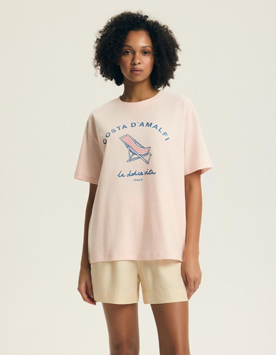 Pigiama estivo donna 44479 Edris cotone e viscosa