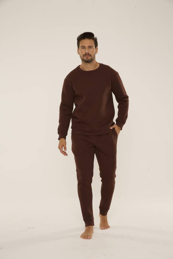 813 Indigo Tuta da uomo De Lafense - cioccolato