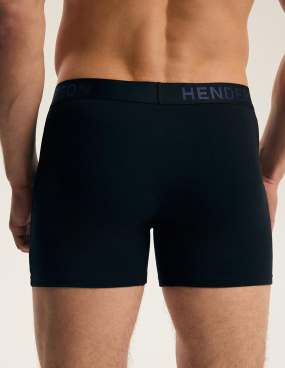 Bokserki męskie Henderson 45484 Fend2 2-pak in cotone con elastico largo e logo