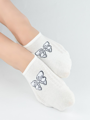 Calzini invisibili donna Noviti ST095 – cotone, silicone sul tallone