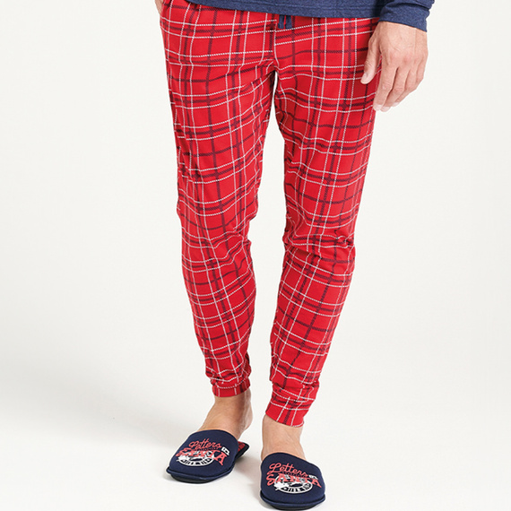 Pigiama Gioew da uomo blu Sorbetto - festivo, a quadri, comodo ed elegante